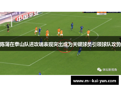 陈蒲在泰山队进攻端表现突出成为关键球员引领球队攻势